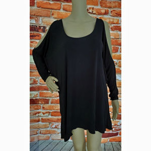 VGC Jay Godfrey Black Open Shoulder Dress Size 2